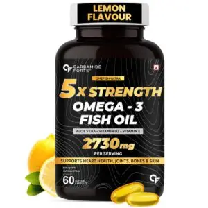 Carbamide Forte 5X Strength Omega 3 fish Oil Capusles 2730 mg