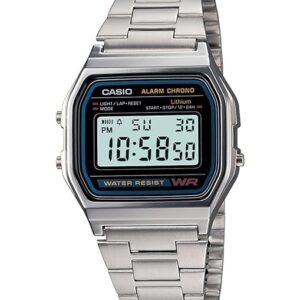 Casio-Vintage-A-158WA-1Q-Digital-Grey-Dial-Unisex-Watch